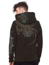 psychedelic hoodie for men with portal design